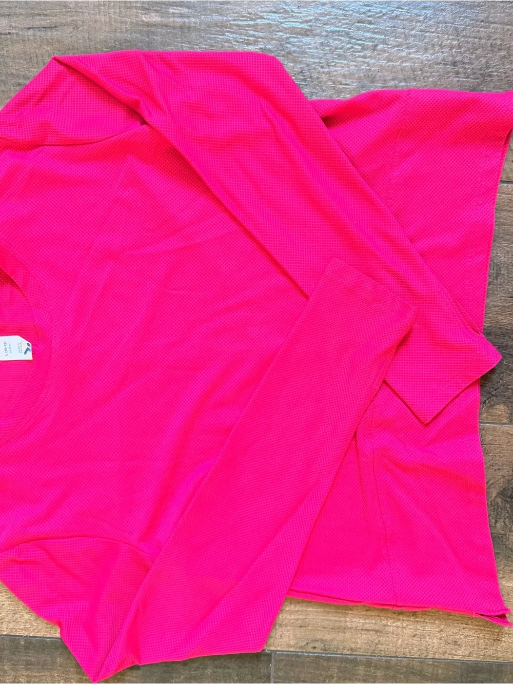 Girls Old Navy Long Sleeve Crew Top - Bright Pink